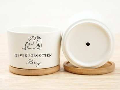 Personalized Pet Memorial Planter, Dog Loss Remembrance Gift, Custom Pet Flower Pot, Loss of Pet Gift, Pet Memorial Keepsake