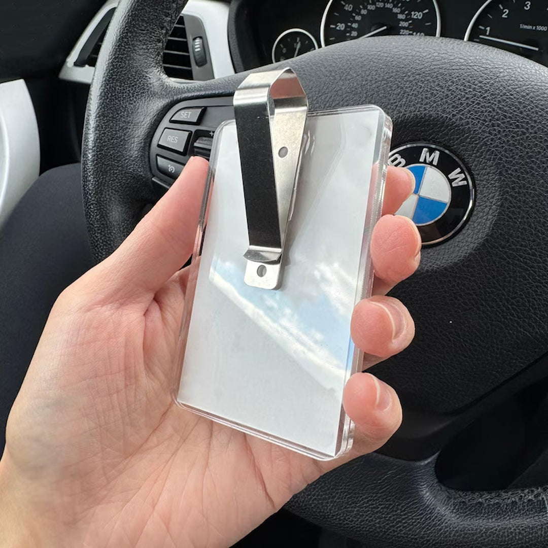 Personalized Dog Car Visor Clip, Custom Dog Cat Photo Car Visor Clip, Pet Loss Memorial, Pet Remembrance Keepsake, Pet Memorial Gift for Car