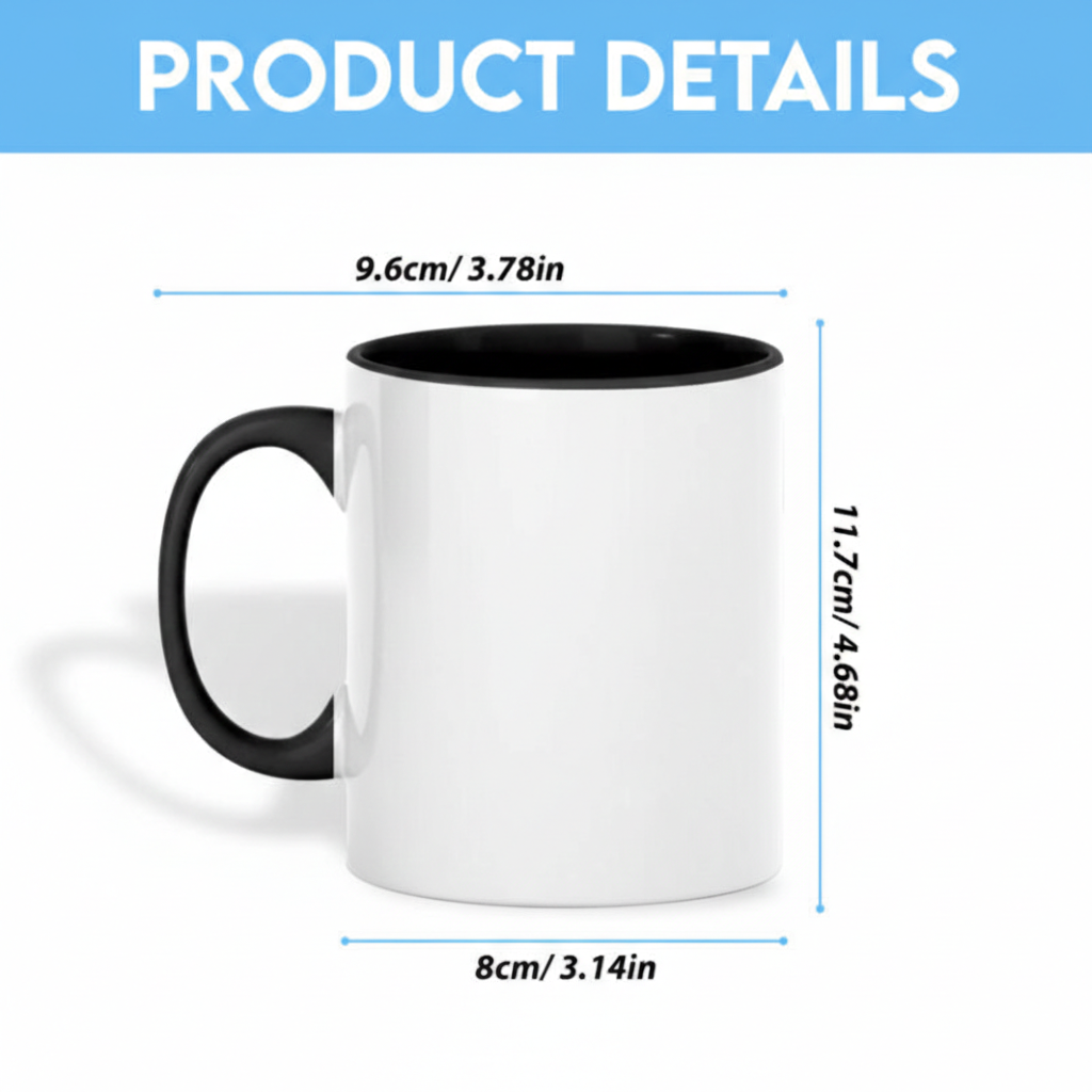 Custom Pet Mug from Photo + Name – Personalized Dog & Cat Photo Mug, Custom Pet Coffee Cup, Dog Mom Mug, Cat Dad Gift, New Pet Present