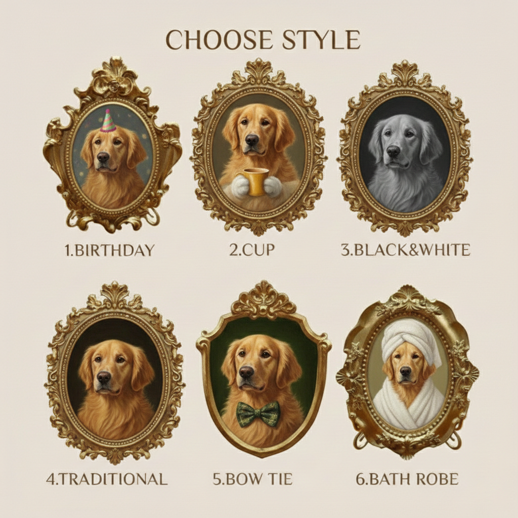 Acrylic Golden Retriever Portrait, Dog Portrait, Custom Golden Retriever Portrait from Photo, Mother’s Day Gift for Mom