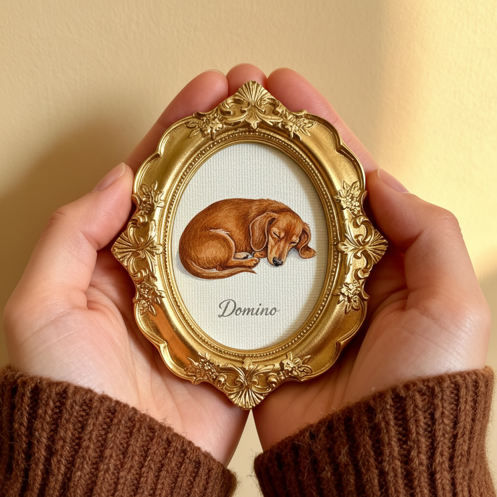 Acrylic Dachshund  Portrait, Dog Portrait, Custom Dachshund  Portrait from Photo, Mother’s Day Gift for Mom