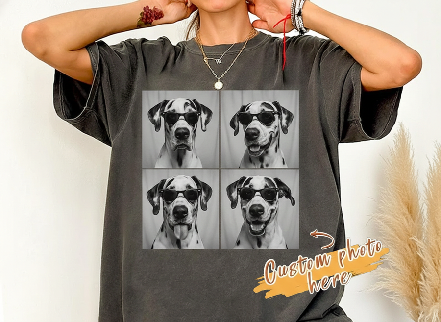 Great Dane Shirt, Photobooth Great Dane Dog Tshirt, Funny Dog Comfort Colors Shirt, Harlequin Great Dane Lover Gifts, Dog Mom Gift