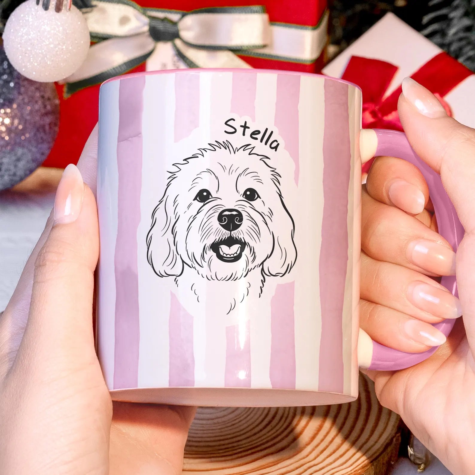 Custom Pet Portrait Mug, Personalized Dog Mug, Custom Cat Mug, Pet Memorial Gift