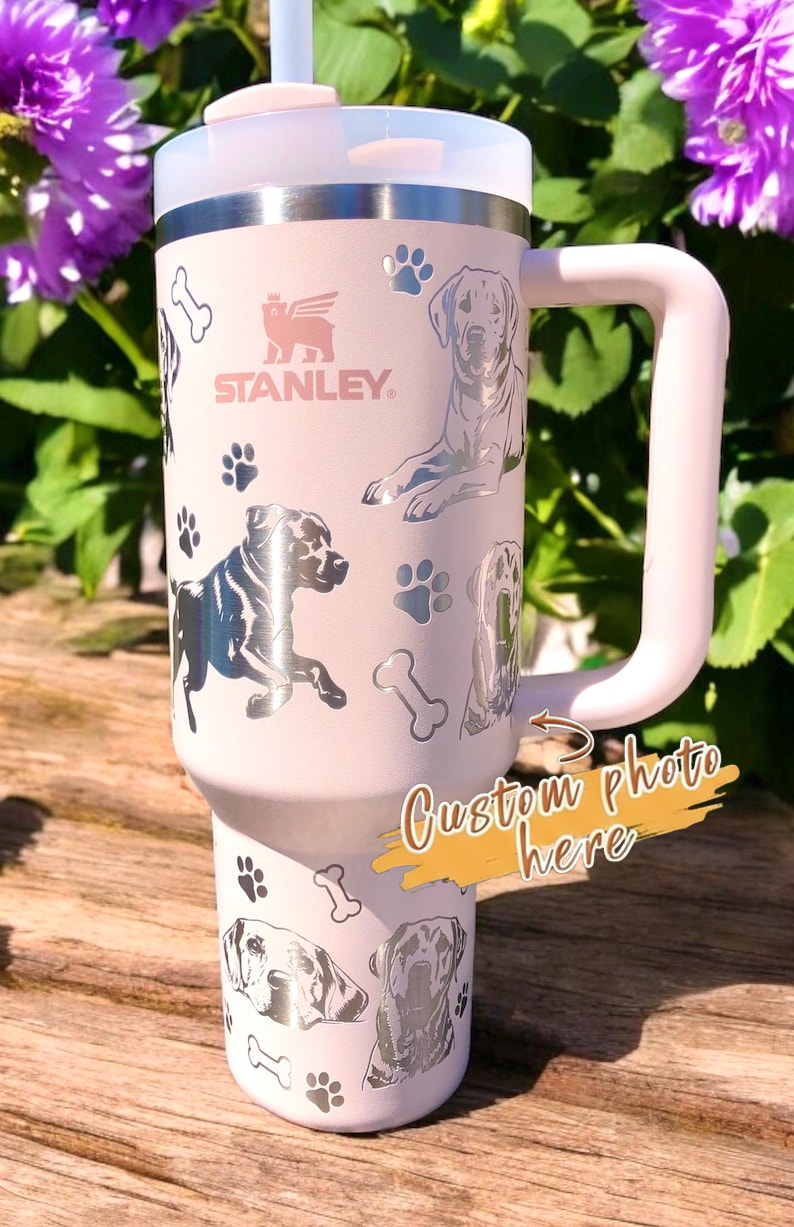Engraved Labrador Retriever 40 oz Tumbler,Retriever 40 Oz Stanley,Lab Retrievers,Labrador Retriever Cup,Dog Mom Gift,Labradors,Engraved Labs