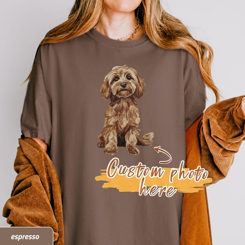 Cavapoo Comfort Colors® Shirt |   Cavapoo Gift for Dog Mom, Dog Dad, Dog Groomer, Vet Tech, Dog Lover
