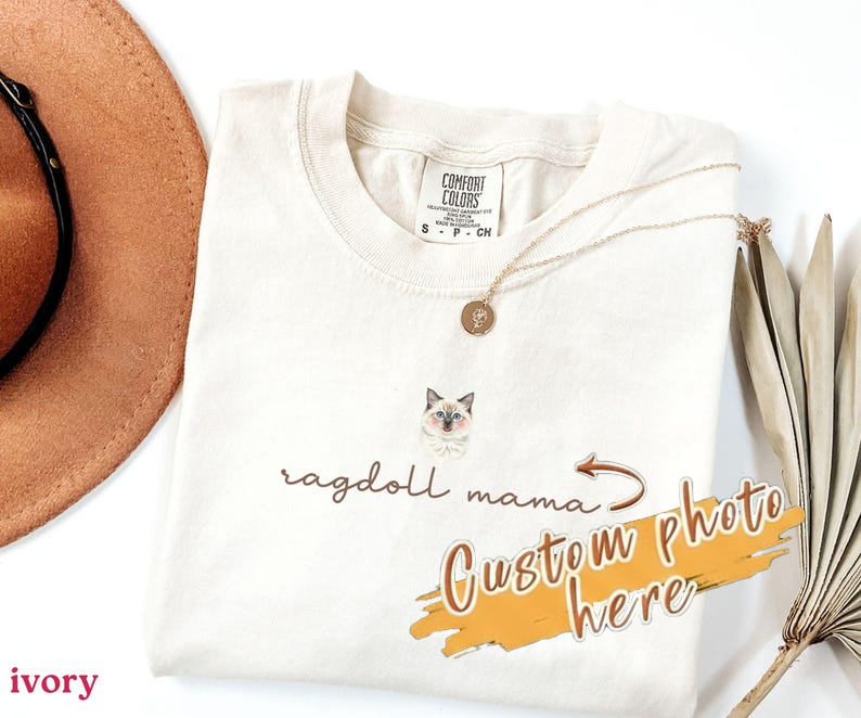 Ragdoll Cat Mom Comfort Colors Shirt, Gift for New Ragdoll Owner, Ragdoll Lover Gift, Ragdoll Mama Sweatshirt, Ragdoll Long Sleeve