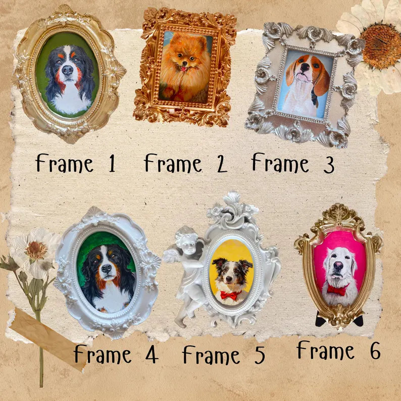 Handmade Acrylic Pet Painting, Cat Custom Pet Portrait from Photo, Dog Portrait