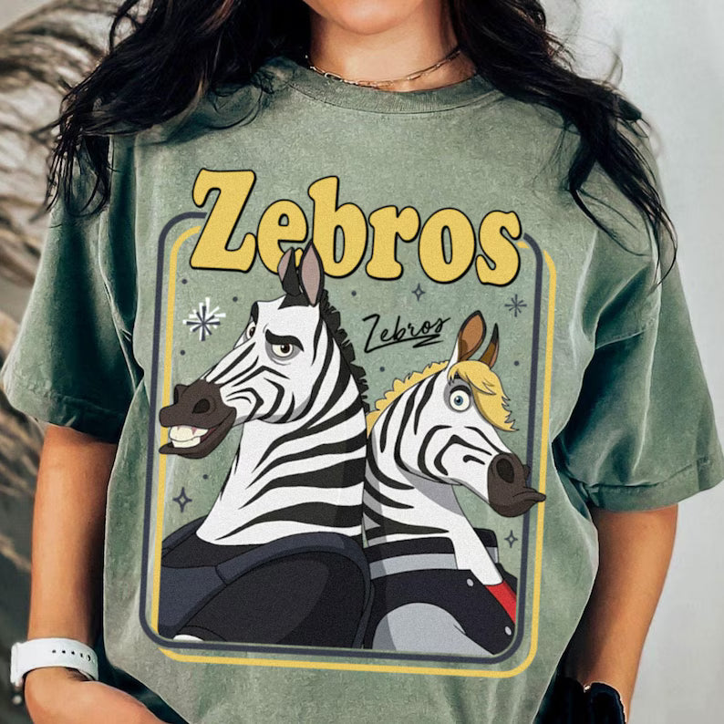 Zebros Horse Zootopia Comfort Color Shirt, Trending Unisex Tee, Disneyland Trip Shirt 2026