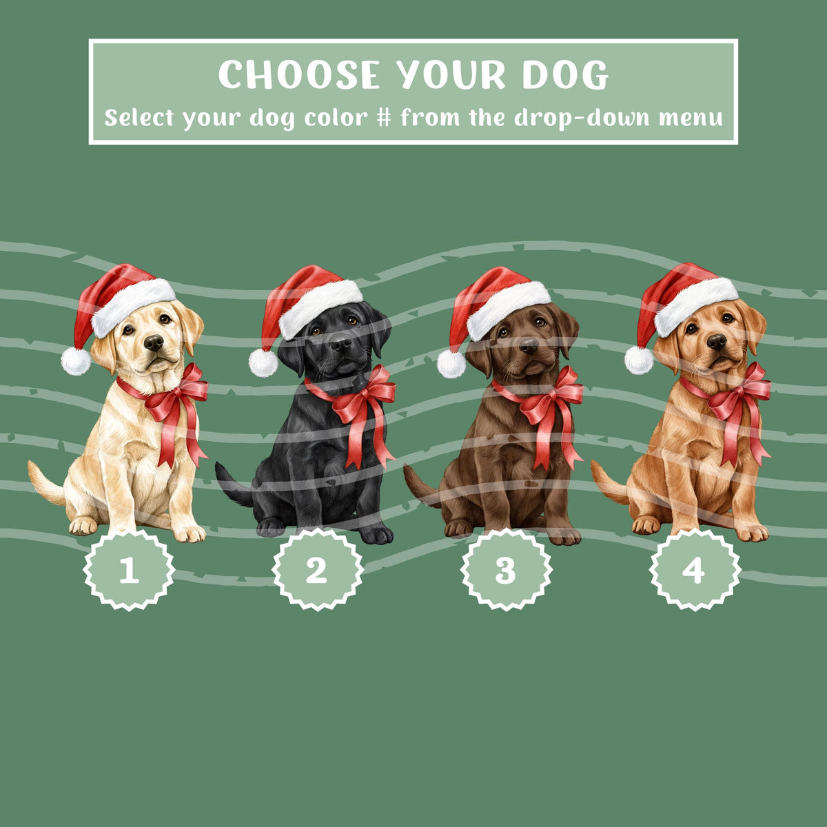 Labrador First Christmas Ornament - Personalized Ceramic Lab Puppy Ornament with Name - Gift For Dog Moms