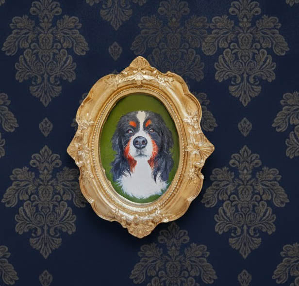 Handmade Acrylic Pet Painting, Cat Custom Pet Portrait from Photo, Dog Portrait