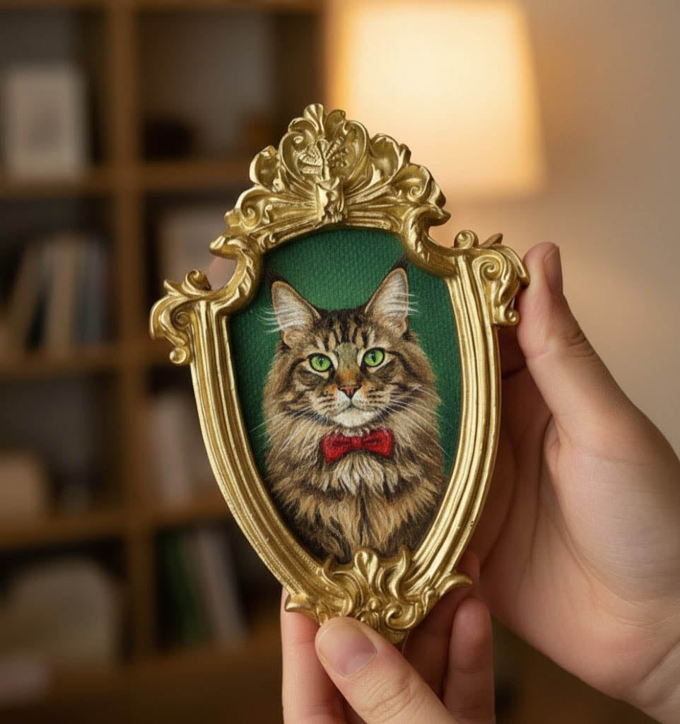 Acrylic Pet Portrait,Dog Portrait,Cat Portrait,Custom Pet Portrait from Photo,Mother's Day Gift for Mom